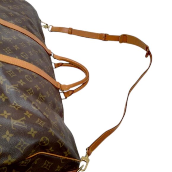 764730BJ (X6) Louis Vuitton Travel Bag Keepall 60 Brown Monogram - Picture 5 of 14